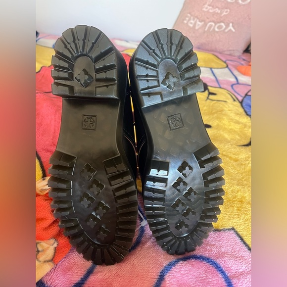 Dr Martens LEONA LO VINTAGE SMOOTH LEATHER HEELED SHOES SIZE 10 women’s - Picture 5 of 9